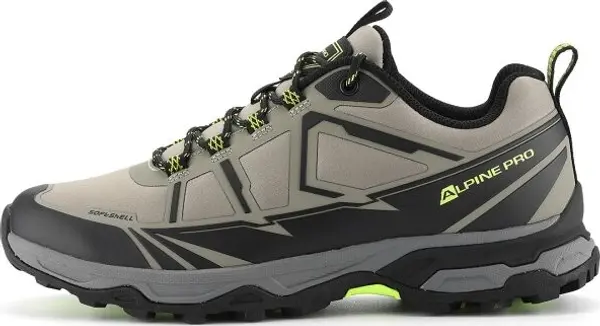 ALPINE PRO ALPINE PRO SANDOM Мъжки туристически обувки, khaki, размер