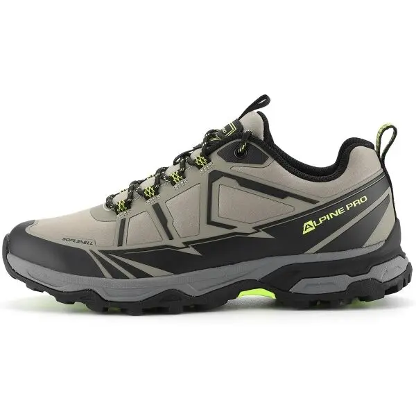 ALPINE PRO ALPINE PRO SANDOM Мъжки туристически обувки, khaki, размер