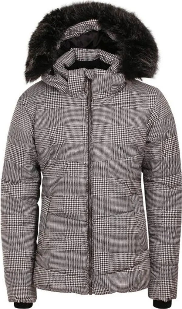 ALPINE PRO ALPINE PRO SAPTAHA Дамско зимно яке, черно, размер