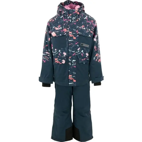 ALPINE PRO ALPINE PRO SCEDO Детски ски комплект, тъмносин, размер 104-110