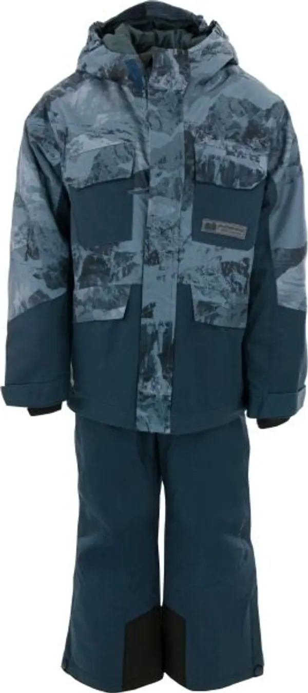 ALPINE PRO ALPINE PRO SCEDO Детски ски комплект, тъмносин, размер 104-110