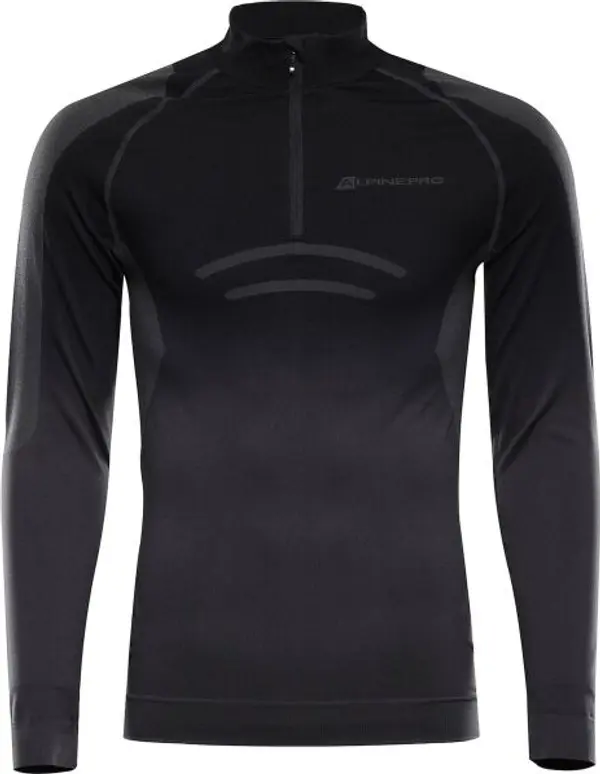 ALPINE PRO ALPINE PRO SEAM Мъжко функционално  бельо, черно, размер XS/S