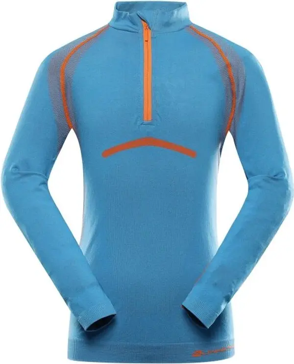 ALPINE PRO ALPINE PRO SEAMO Детска функционална термо блуза, синьо, размер
