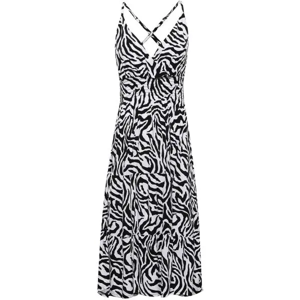 ALPINE PRO ALPINE PRO SELA Дамска рокля, бяло, размер