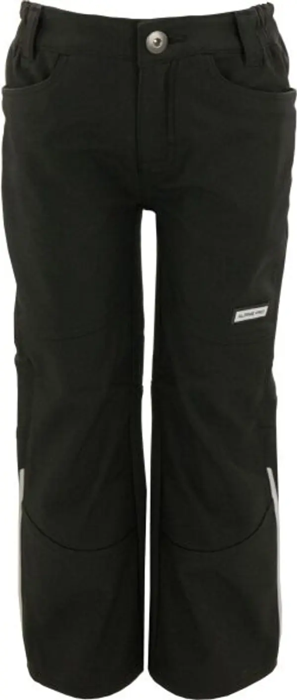 ALPINE PRO ALPINE PRO SENDO Детски туристически панталони, черно, размер 140-146