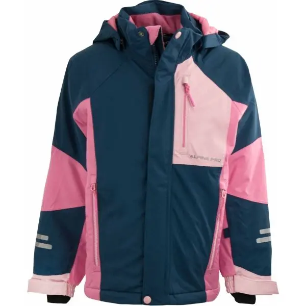 ALPINE PRO ALPINE PRO SORBO Детско ски яке, тъмносин, размер 164-170
