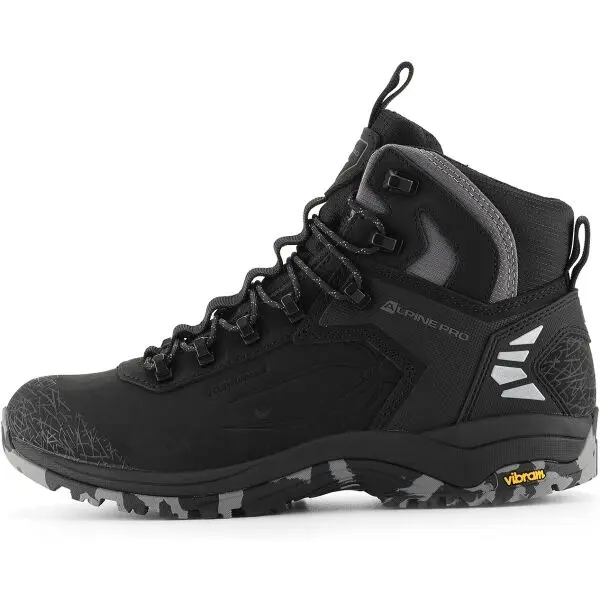 ALPINE PRO ALPINE PRO SPIDERE MID Унисекс туристически обувки, черно, размер