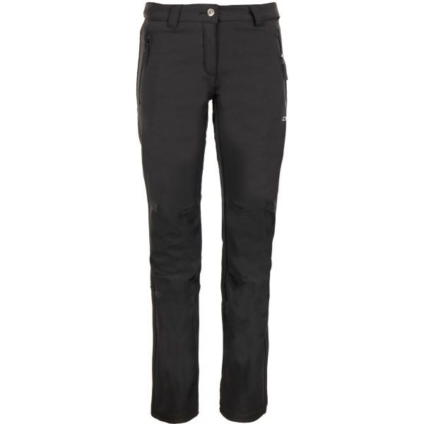 ALPINE PRO ALPINE PRO SUNA Дамски панталони със софтшел материя, черно, размер