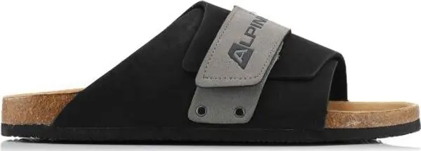 ALPINE PRO ALPINE PRO TAFER Мъжки чехли, черно, размер