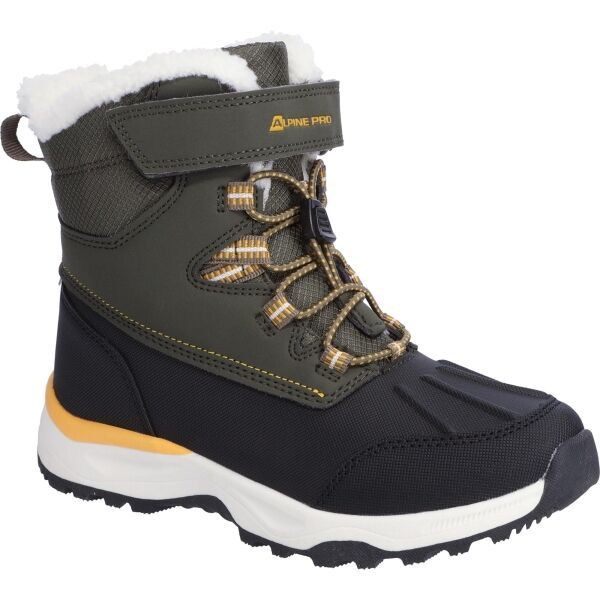 ALPINE PRO ALPINE PRO TAMBO Детски зимни обувки, зелено, размер