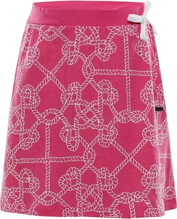 ALPINE PRO ALPINE PRO TARINO Детска лятна пола, розово, размер 140-146