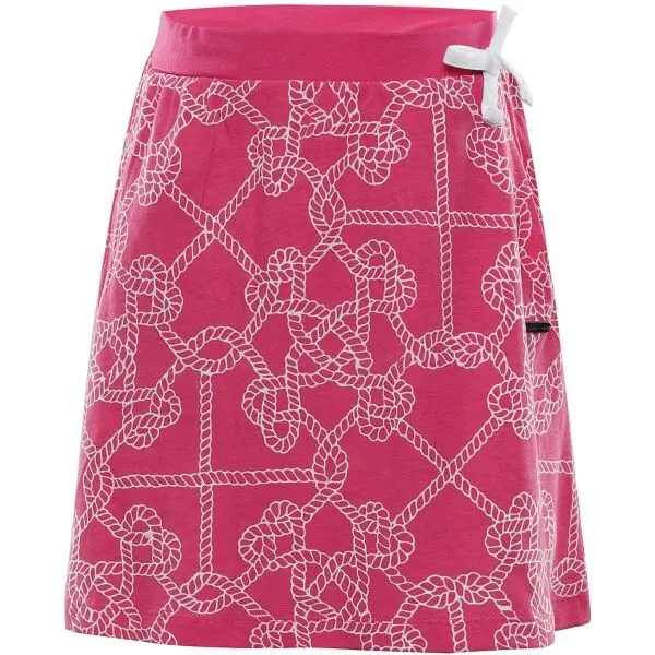 ALPINE PRO ALPINE PRO TARINO Детска лятна пола, розово, размер 152-158