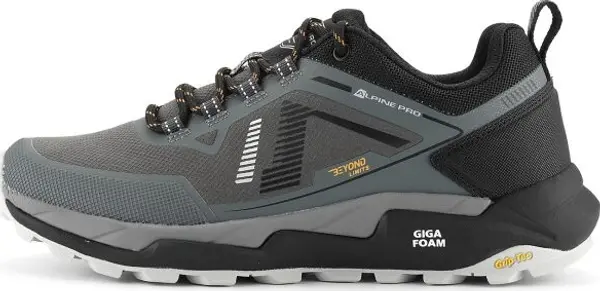 ALPINE PRO ALPINE PRO TENGEN Мъжки туристически обувки, сиво, размер