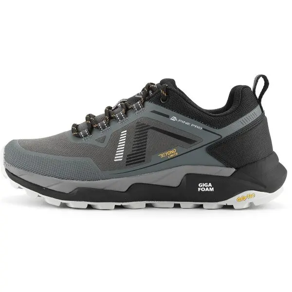 ALPINE PRO ALPINE PRO TENGEN Мъжки туристически обувки, сиво, размер