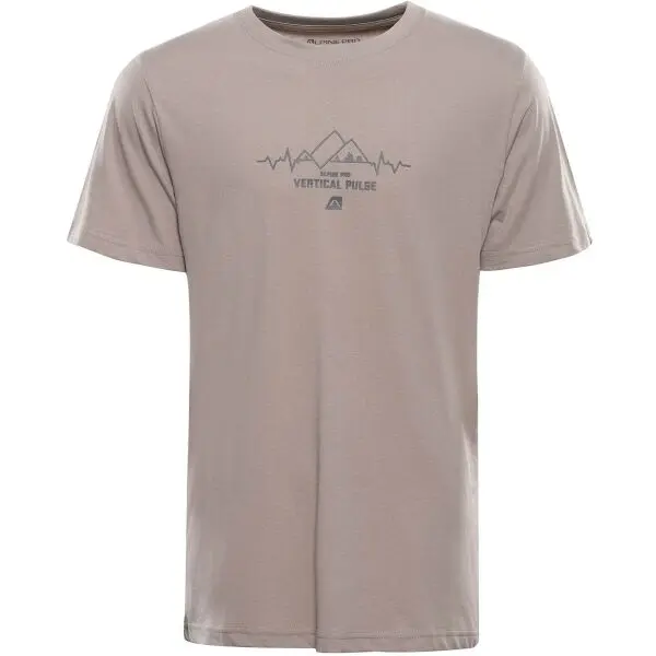 ALPINE PRO ALPINE PRO TERMES 3 Мъжка тениска, сиво, размер