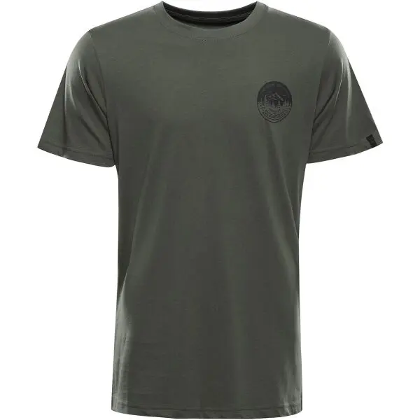 ALPINE PRO ALPINE PRO TERMES 3 Мъжка тениска, тъмнозелено, размер