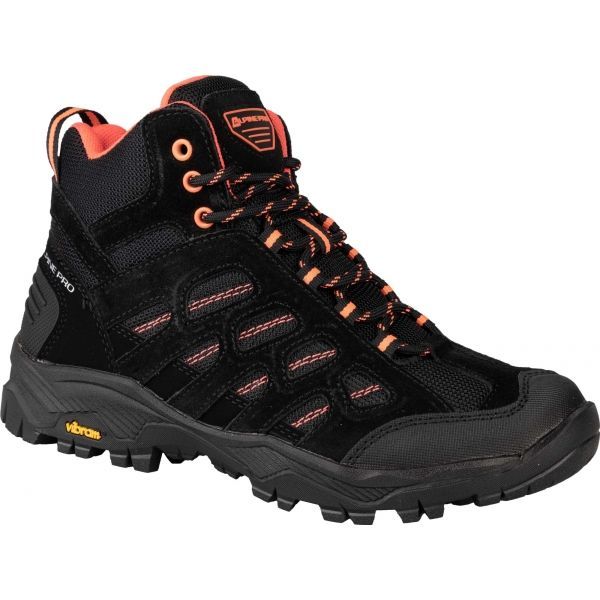 ALPINE PRO ALPINE PRO TOMIS Дамски обувки за туризъм, черно, размер