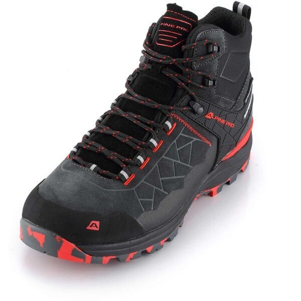 ALPINE PRO ALPINE PRO TORE Мъжки аутдор обувки, черно, размер