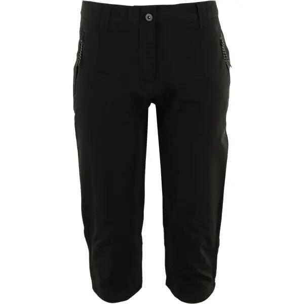 ALPINE PRO ALPINE PRO ULINA Дамски 3/4 панталон, черно, размер