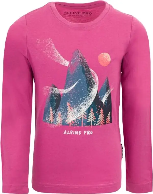 ALPINE PRO ALPINE PRO VERMO Детска тениска, розово, размер 152-158