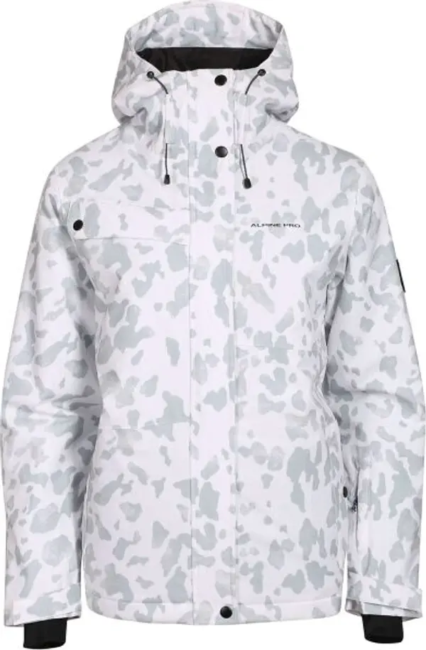 ALPINE PRO ALPINE PRO ВЕВА Дамско ски яке, бяло, размер
