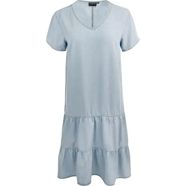 ALPINE PRO ALPINE PRO VIEMA Дамска рокля, светлосиньо, размер