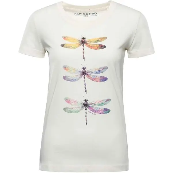 ALPINE PRO ALPINE PRO VRASA Дамска тениска, бяло, размер