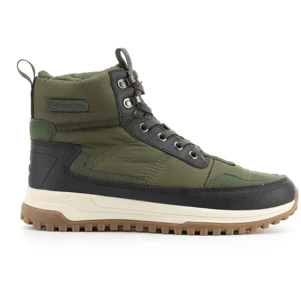 ALPINE PRO ALPINE PRO WATON Мъжки зимни обувки, зелено, размер