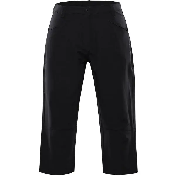 ALPINE PRO ALPINE PRO WEDERA Дамски софтшел панталони, черно, размер