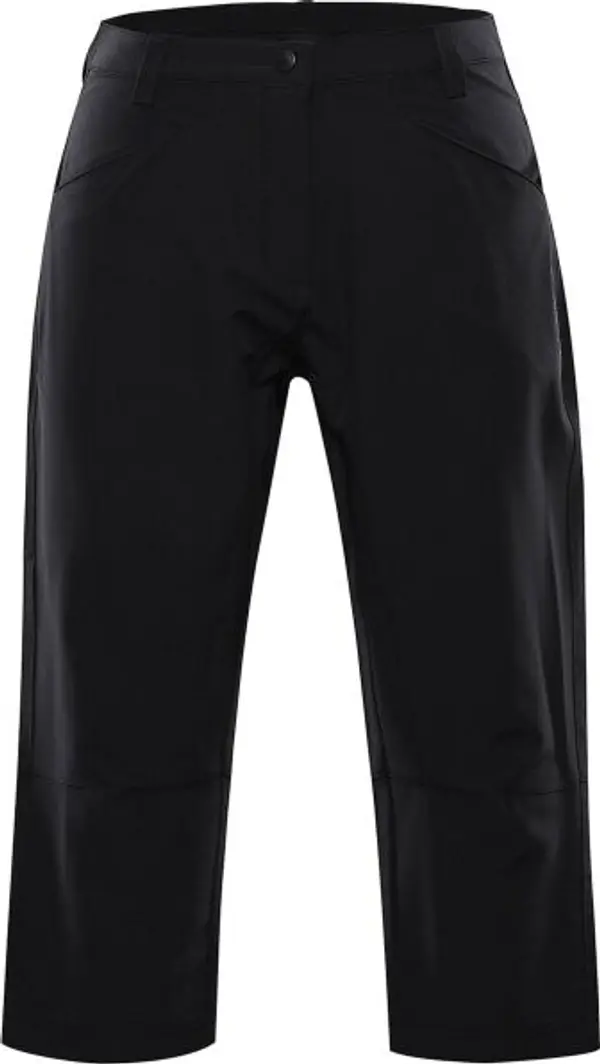 ALPINE PRO ALPINE PRO WEDERA Дамски софтшел панталони, черно, размер