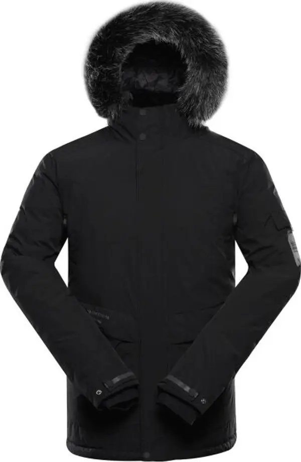 ALPINE PRO ALPINE PRO WERD 2 Мъжко зимно яке, черно, размер