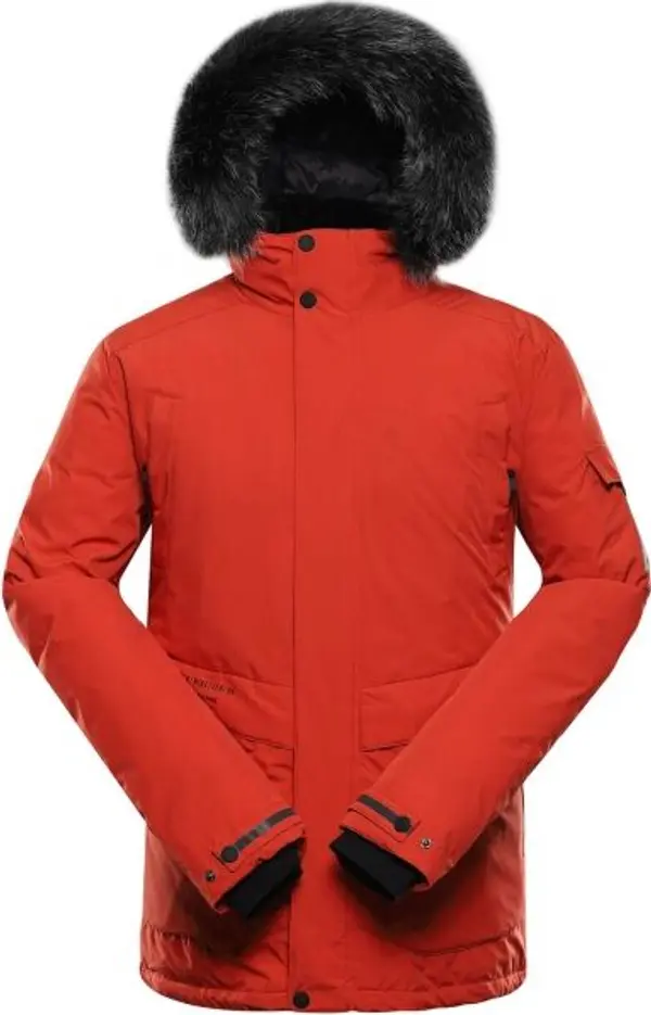 ALPINE PRO ALPINE PRO WERD 2 Мъжко зимно яке, червено, размер