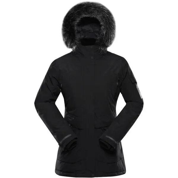 ALPINE PRO ALPINE PRO WERDA 2 Дамско зимно яке, черно, размер