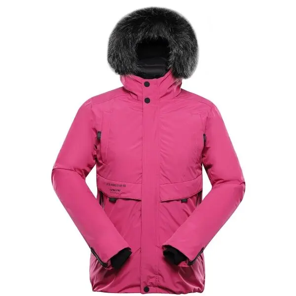 ALPINE PRO ALPINE PRO WERDO 2 Детско зимно яке, розово, размер 104-110