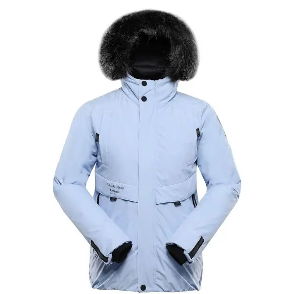 ALPINE PRO ALPINE PRO WERDO 2 Детско зимно яке, светлосиньо, размер 104-110