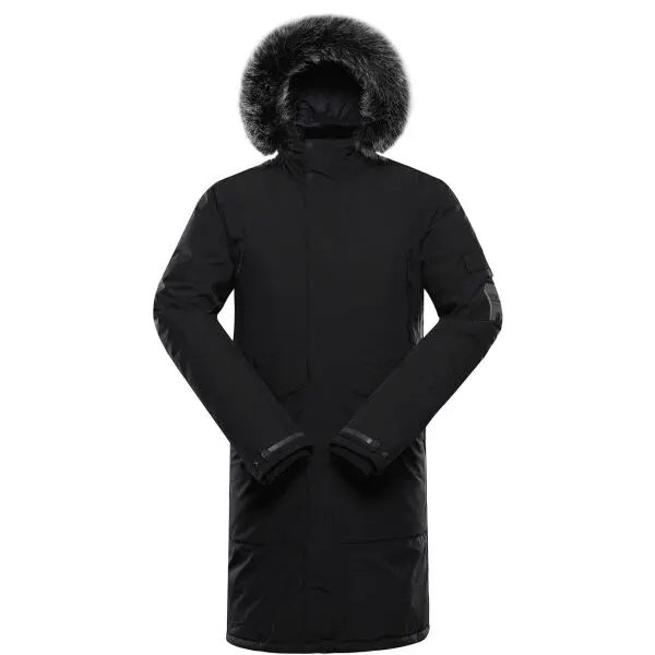 ALPINE PRO ALPINE PRO WUSS Мъжко зимно яке, черно, размер