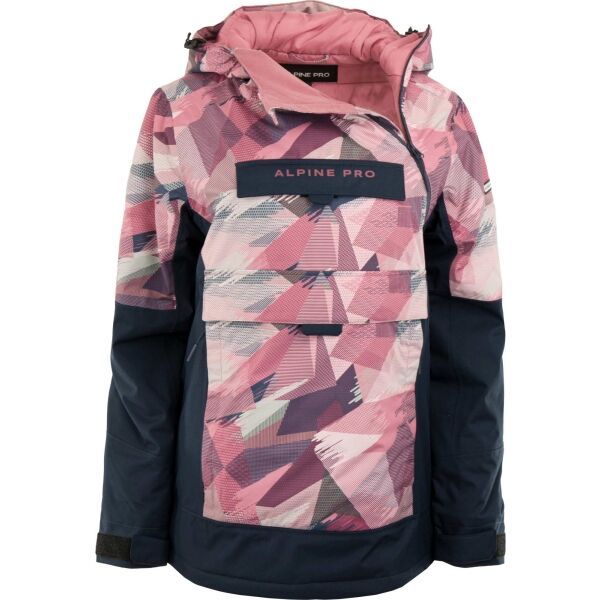 ALPINE PRO ALPINE PRO XEMA Дамско ски яке, розово, размер