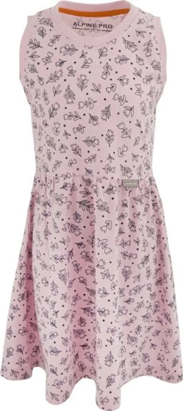 ALPINE PRO ALPINE PRO ZELO Рокля за момичета, розово, размер 116-122