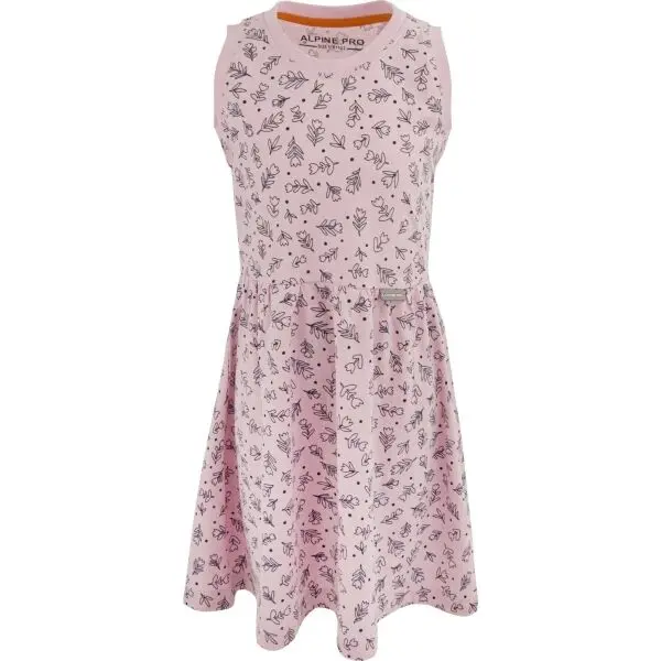 ALPINE PRO ALPINE PRO ZELO Рокля за момичета, розово, размер 140-146