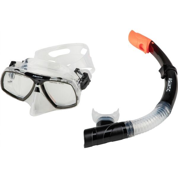 AQUATIC AQUATIC FOX SET Комплект за гмуркане, черно, размер