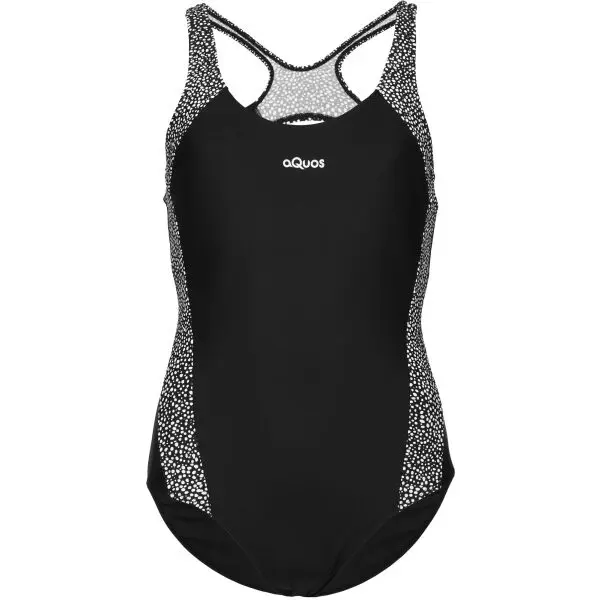 AQUOS AQUOS ABENNA Дамски цял бански костюм, черно, размер