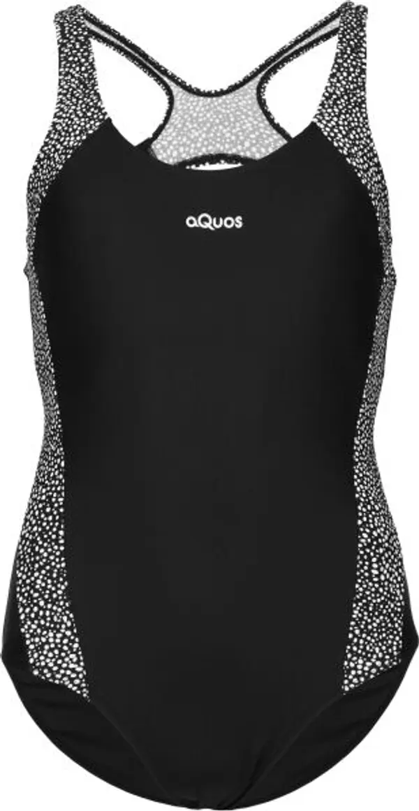 AQUOS AQUOS ABENNA Дамски цял бански костюм, черно, размер