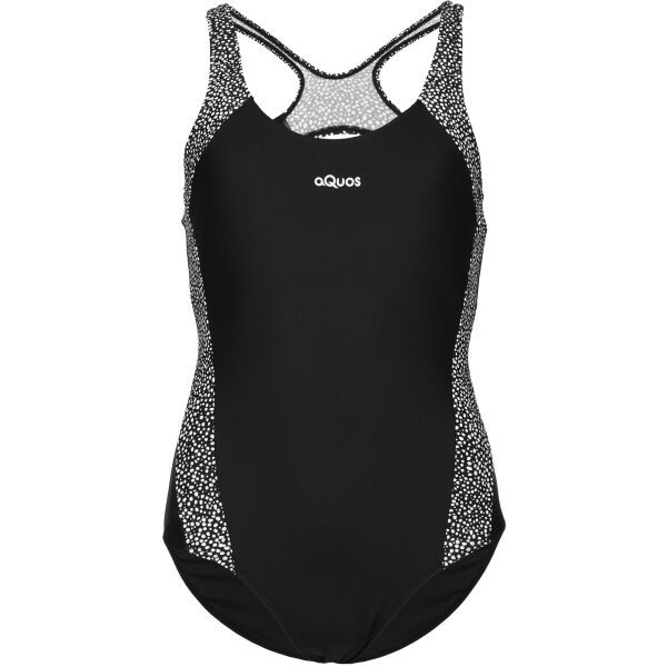 AQUOS AQUOS ABENNA Дамски цял бански костюм, черно, размер