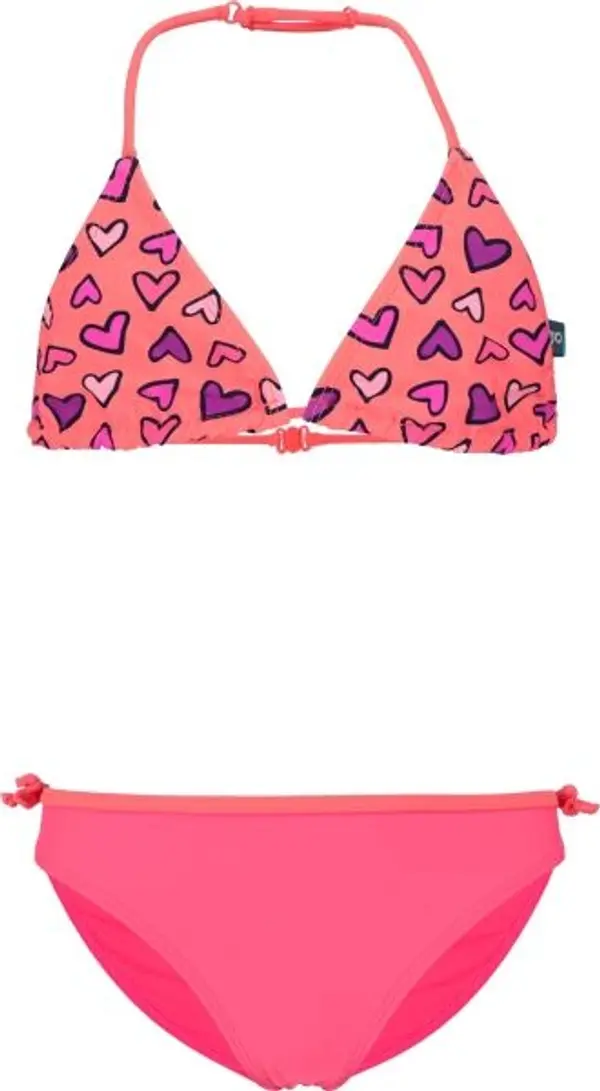 AQUOS AQUOS AMELA Бански костюм от две части за момичета, цвят сьомга, размер 128-134