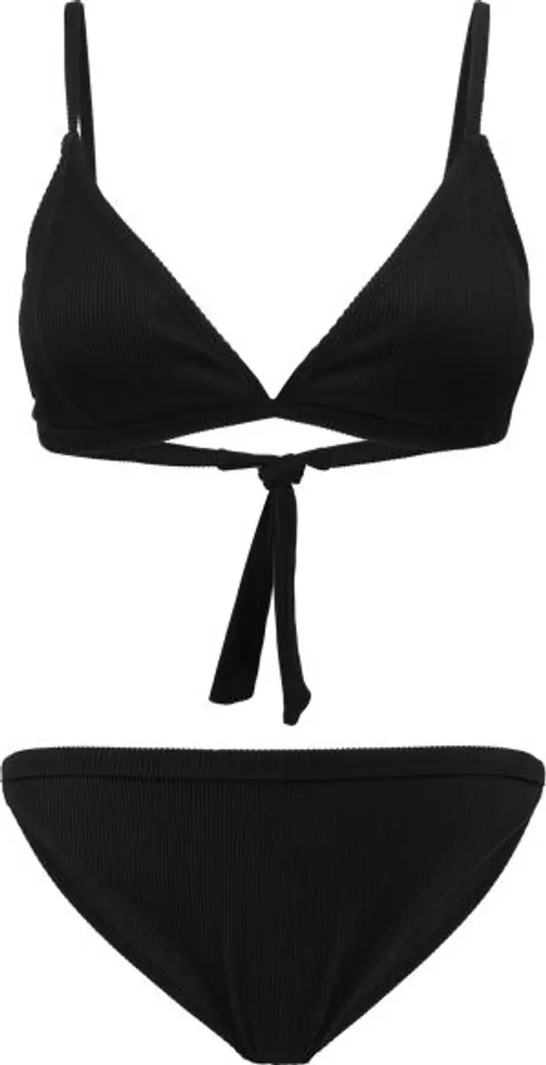 AQUOS AQUOS ATTY Дамски бански костюм от две части, черно, размер