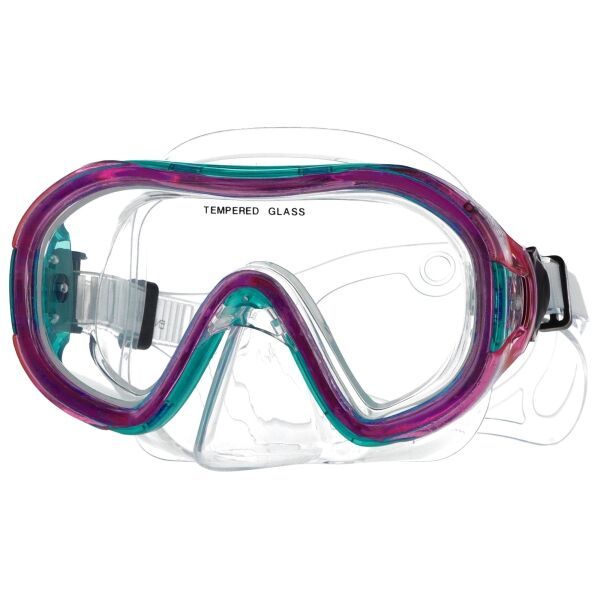 AQUOS AQUOS BANJO JR Младежка маска за гмуркане, розово, размер