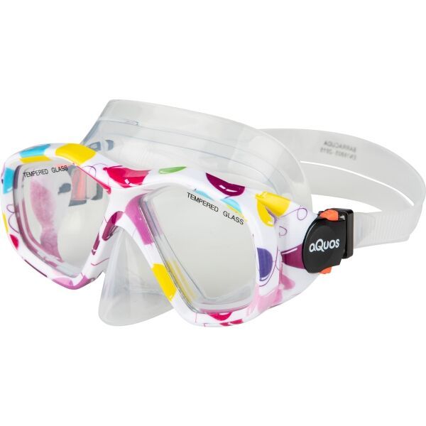 AQUOS AQUOS BARRACUDA Юношеска  маска за гмуркане, микс, размер