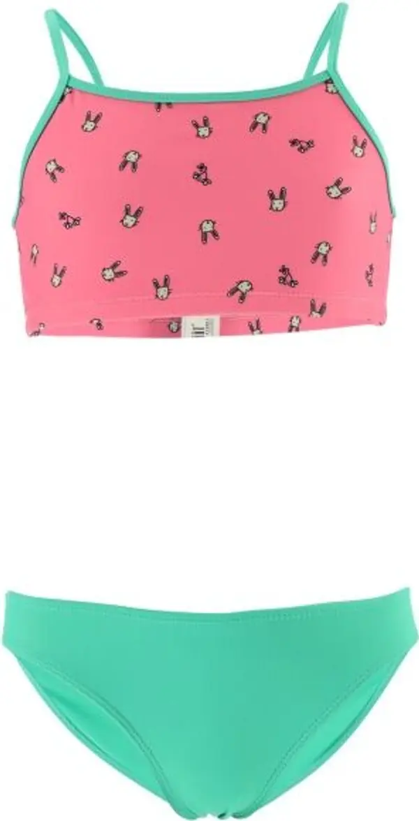 AQUOS AQUOS BIBA Бански костюм от две части за момичета, зелено, размер 164-170