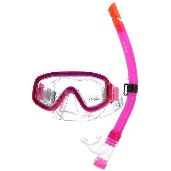 AQUOS AQUOS BONITO SNOOK JR Детски комплект за гмуркане, лилаво, размер