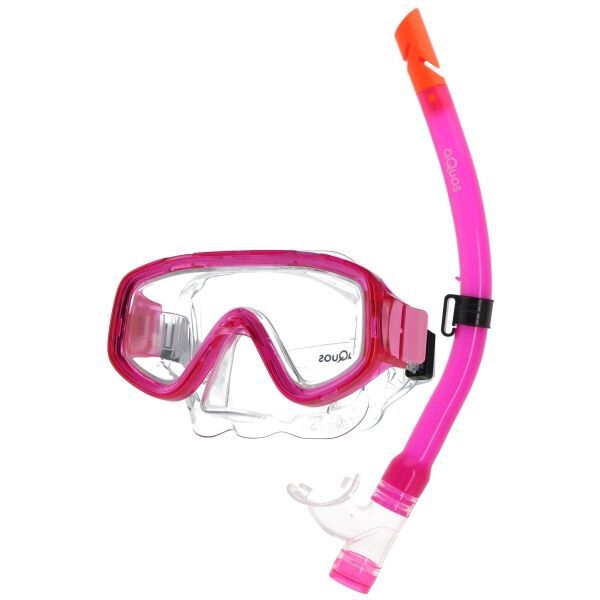 AQUOS AQUOS BONITO SNOOK JR Детски комплект за гмуркане, розово, размер